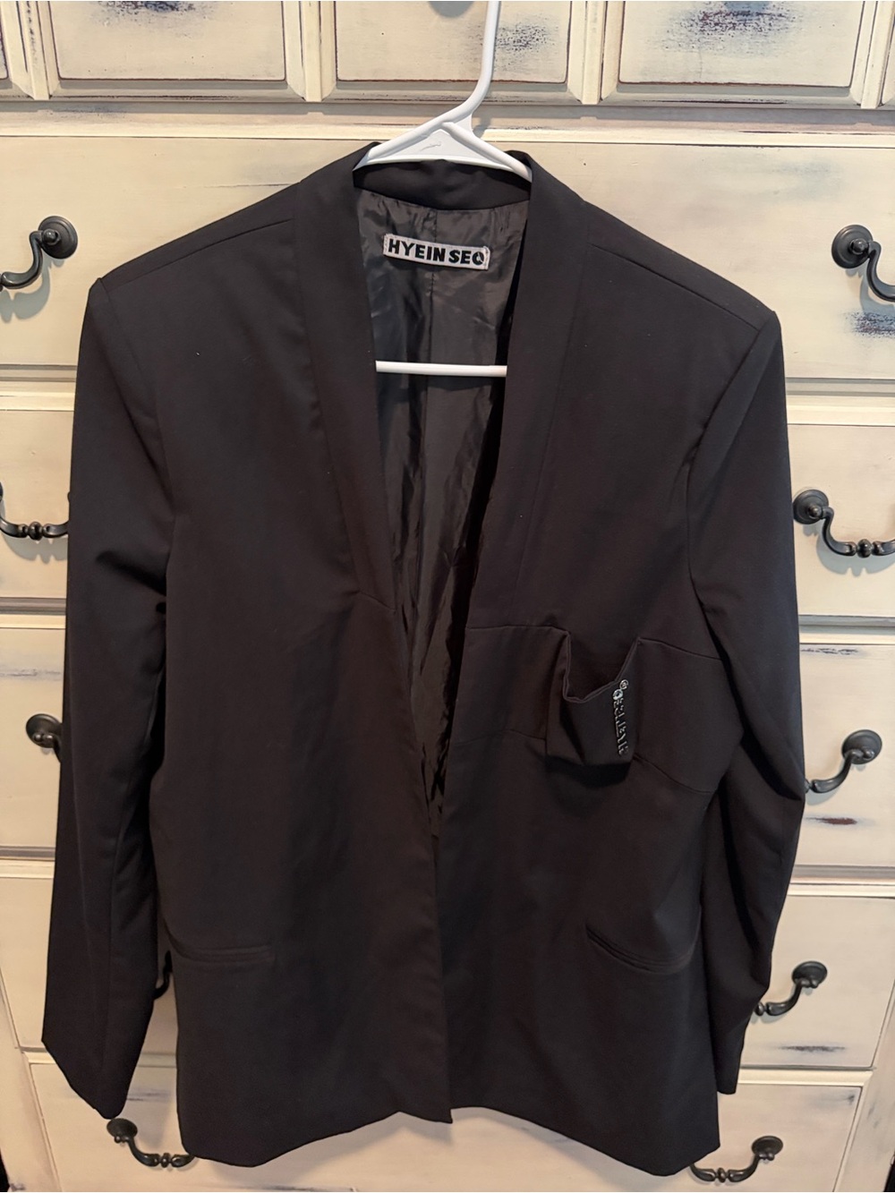 Hyein Seo Cig Pouch Blazer Smokers Jacket Unisex